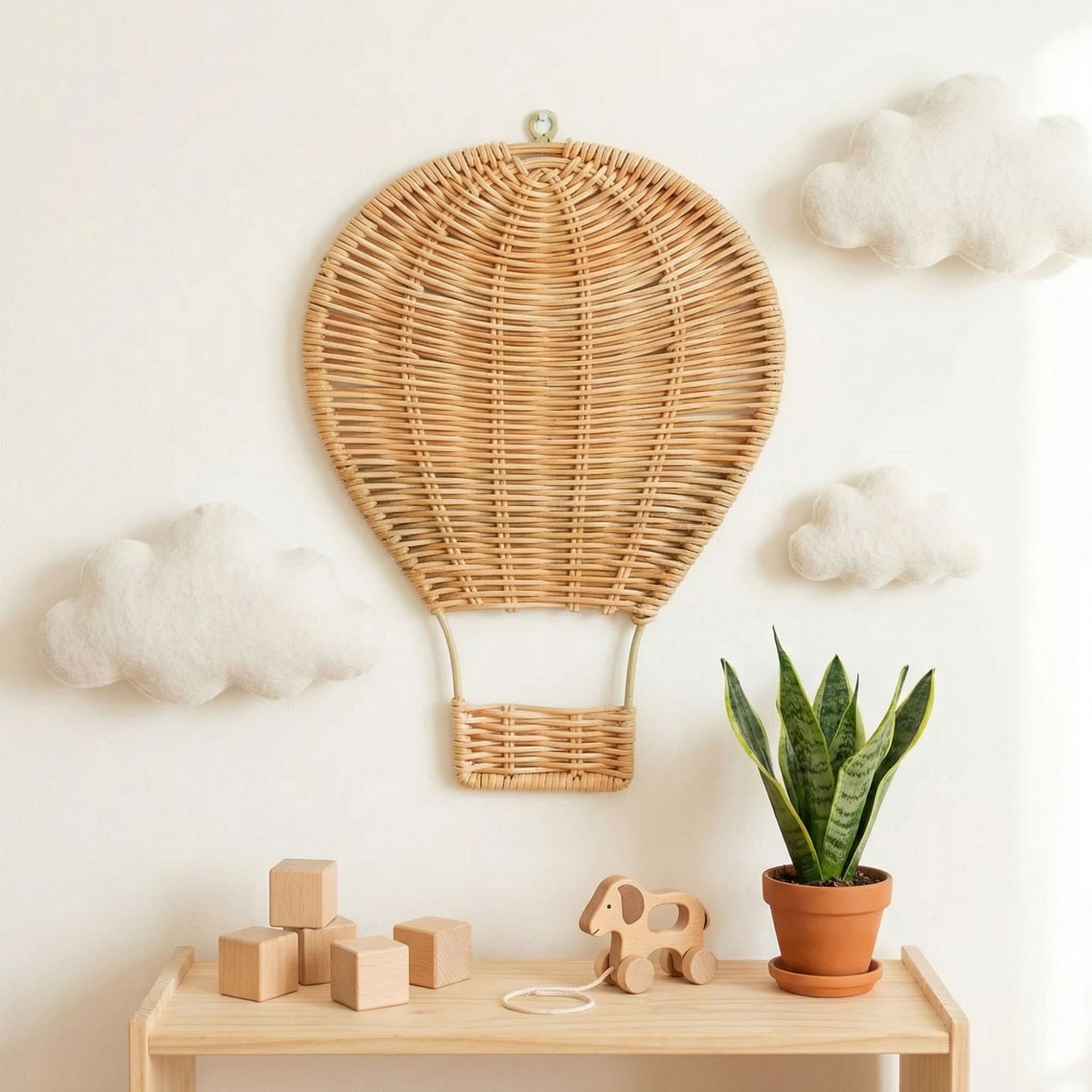 Baby Nursery Hot Air Balloon - Decoração de Quarto Infantil com Balão