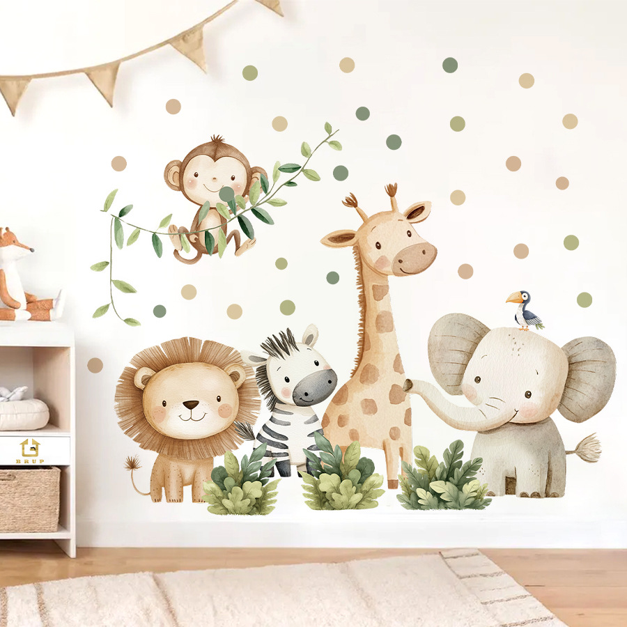 Baby Nursery Needs - Boho floresta animais adesivos de parede