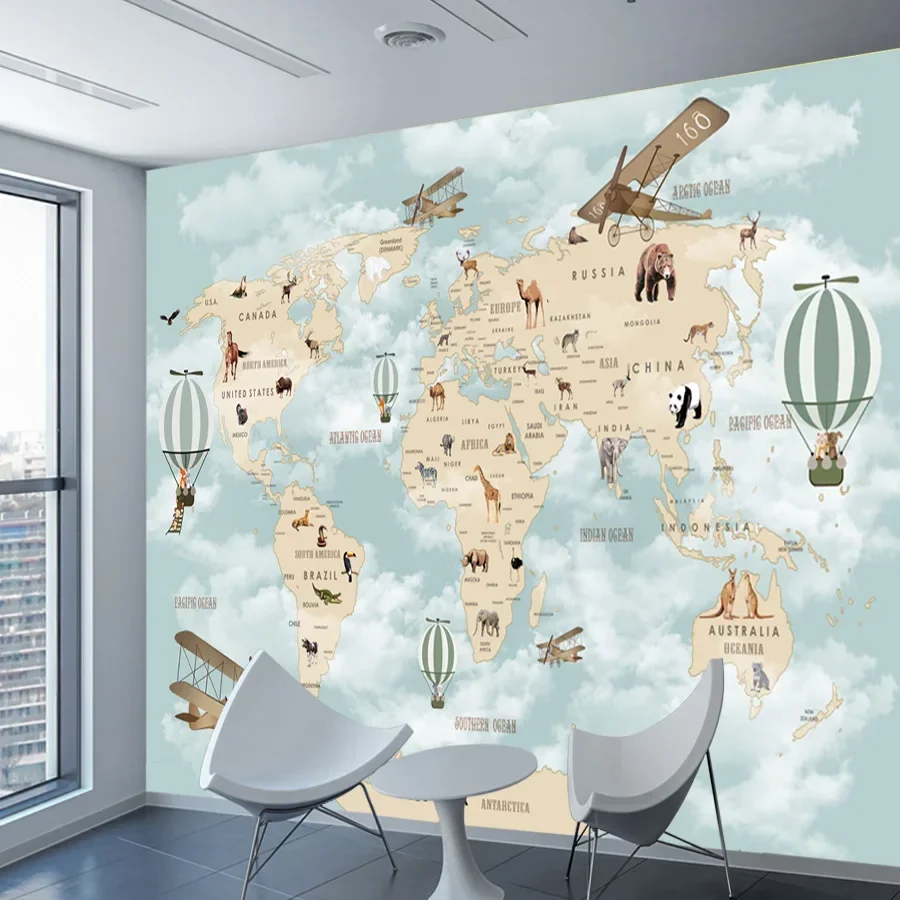 Baby Nursery Mural Wallpaper - Papel de Parede Adesivo para Decoração