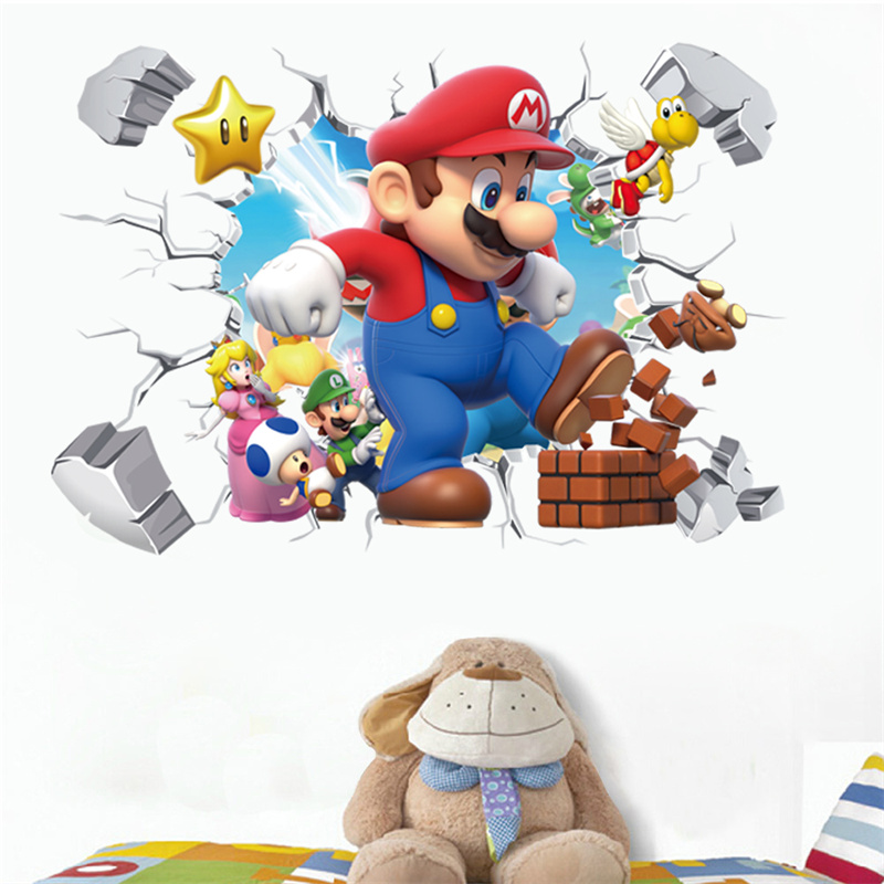 Baby Nursery Needs - Adesivo de parede 3D com personagens