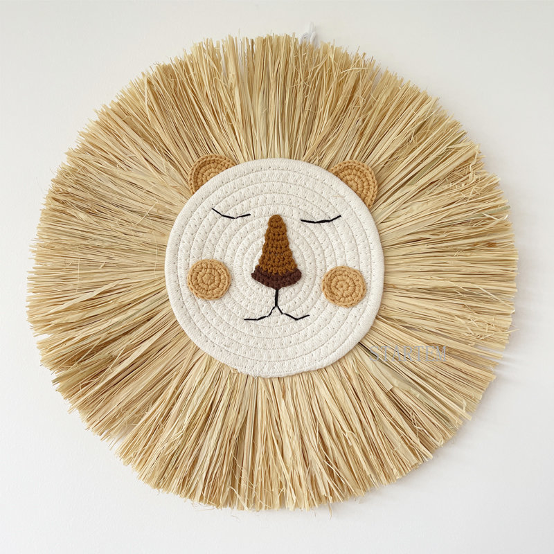 Baby Nursery Needs - Decoração de Parede Nórdica INS: Leão