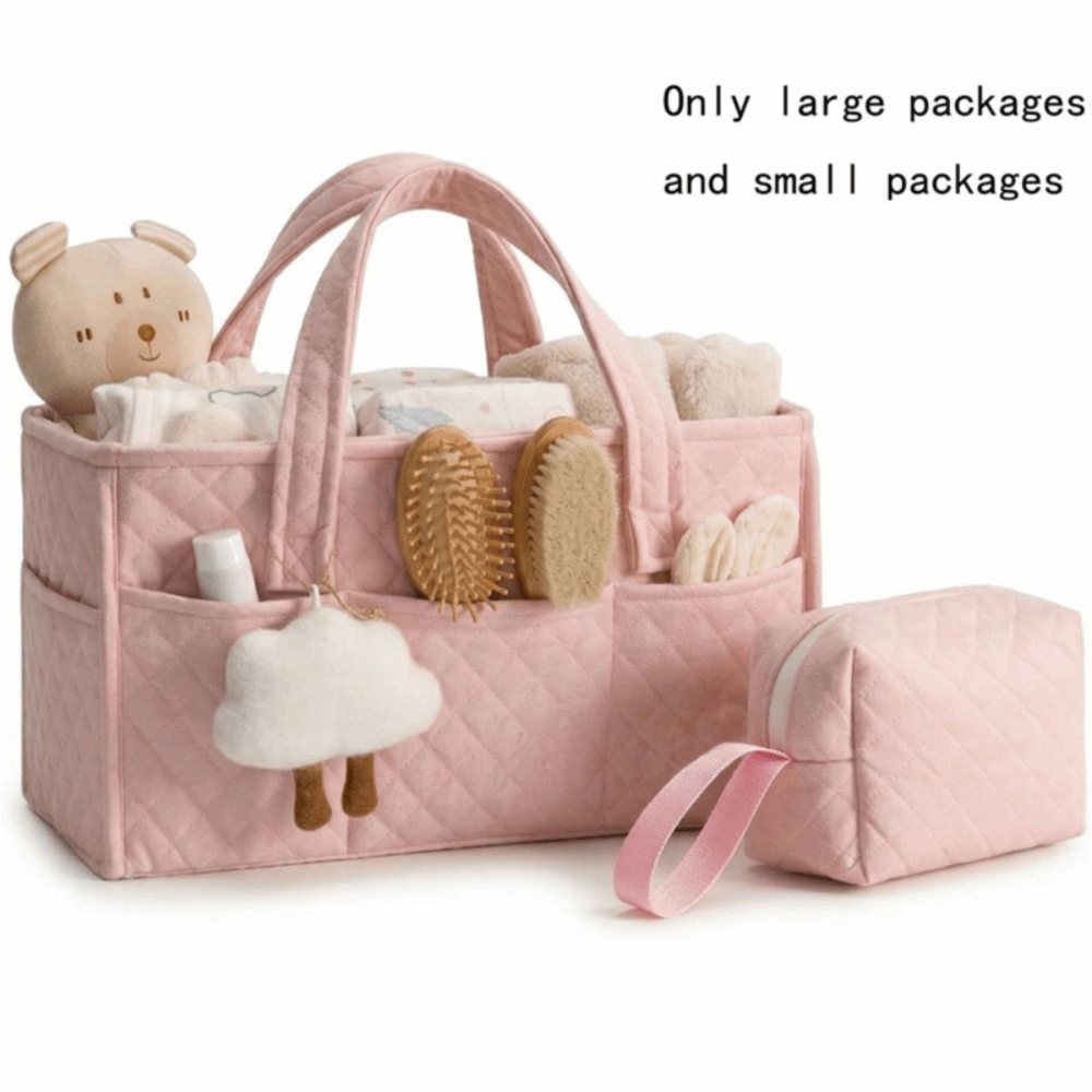 Baby Nursery Essentials - Organizador de Fraldas para Bebês de