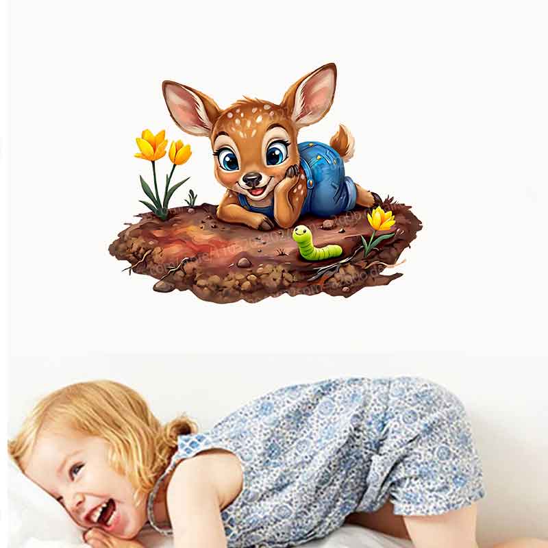 Adesivos de mural de jardim pa - Baby Nursery Mural Wallpaper avaliação e preço