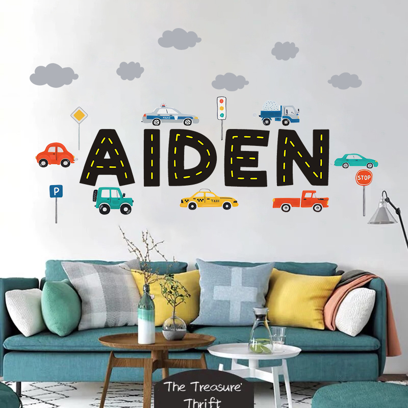 Nome personalizado veículos de - Baby Nursery Panelling avaliação e preço