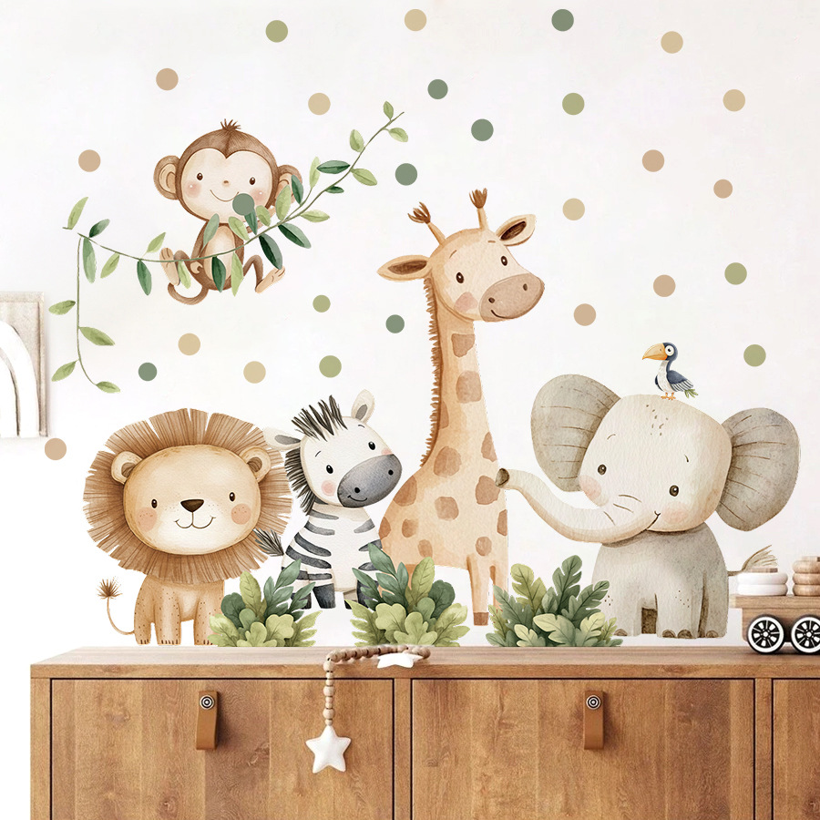 Boho floresta animais adesivos - Baby Nursery Needs avaliação e preço