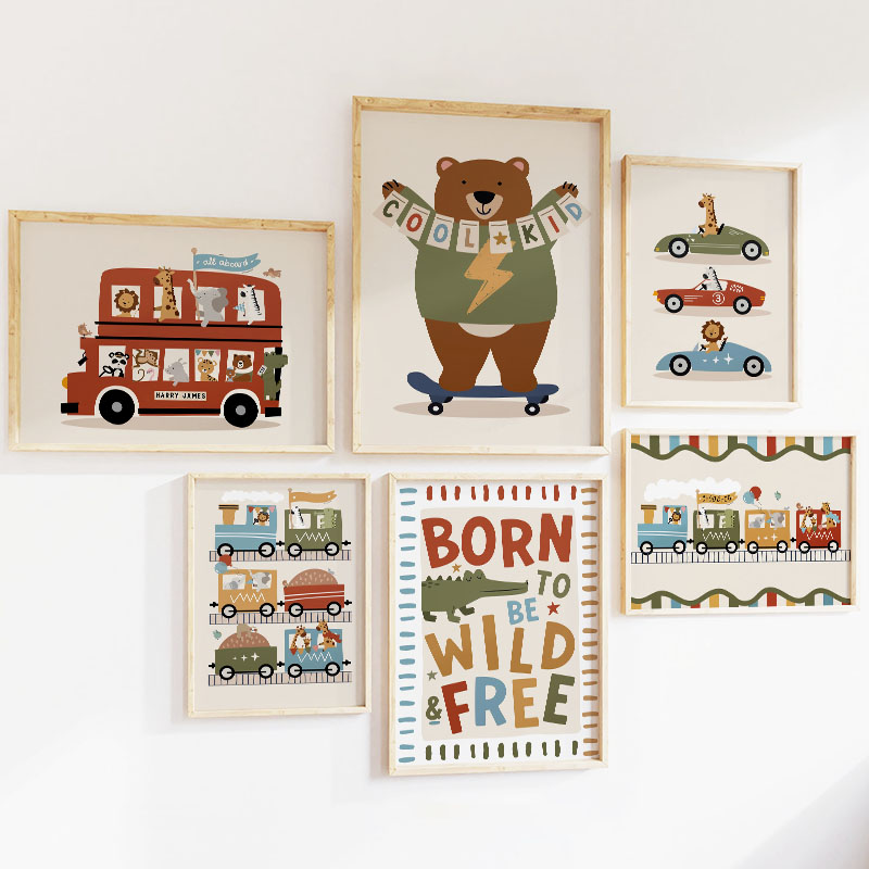 Arte de Parede Engraçada com A - Baby Nursery Posters avaliação e preço