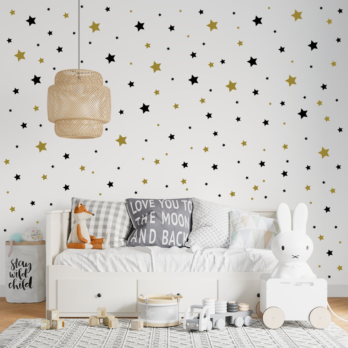 Adesivo de parede estrela dos  - Baby Nursery Needs avaliação e preço