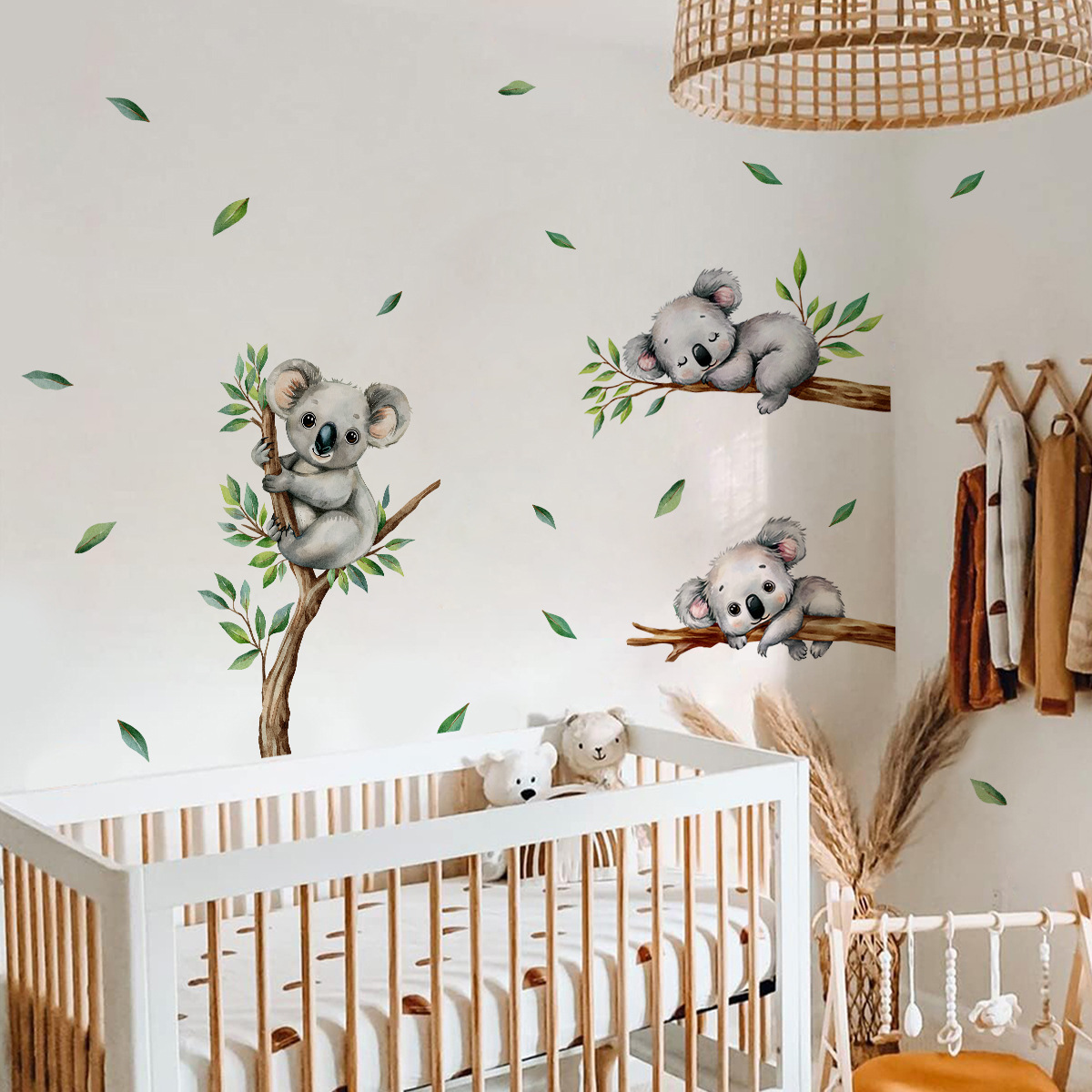 Coala dos desenhos animados es - Baby Nursery Decals avaliação e preço