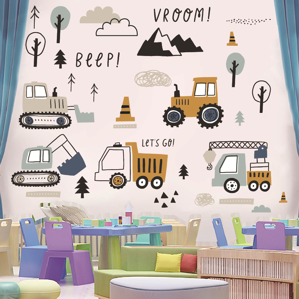 Escavadeira dos desenhos anima - Baby Nursery Needs avaliação e preço