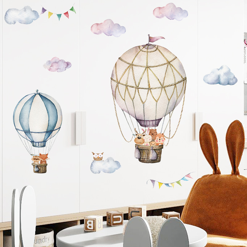 Animal dos desenhos animados b - Baby Nursery Mural Wallpaper avaliação e preço