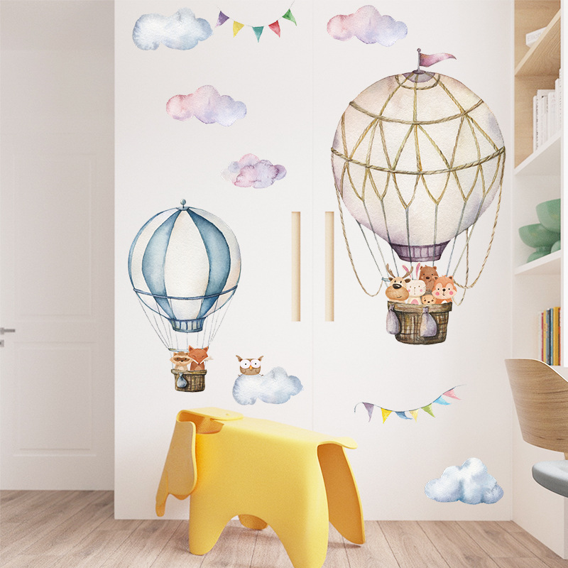 Animal dos desenhos animados b - Baby Nursery Mural Wallpaper avaliação e preço