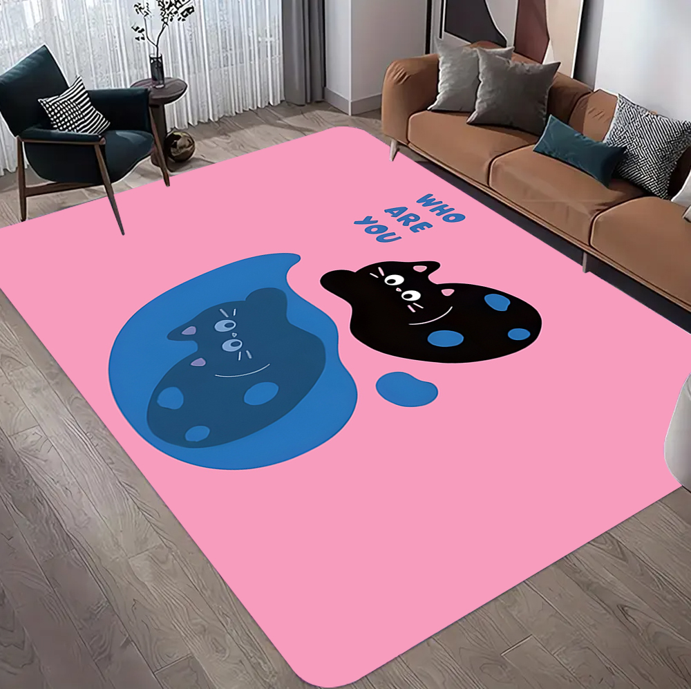 Tapete de cidade rosa para dec - Baby Nursery Mat avaliação e preço