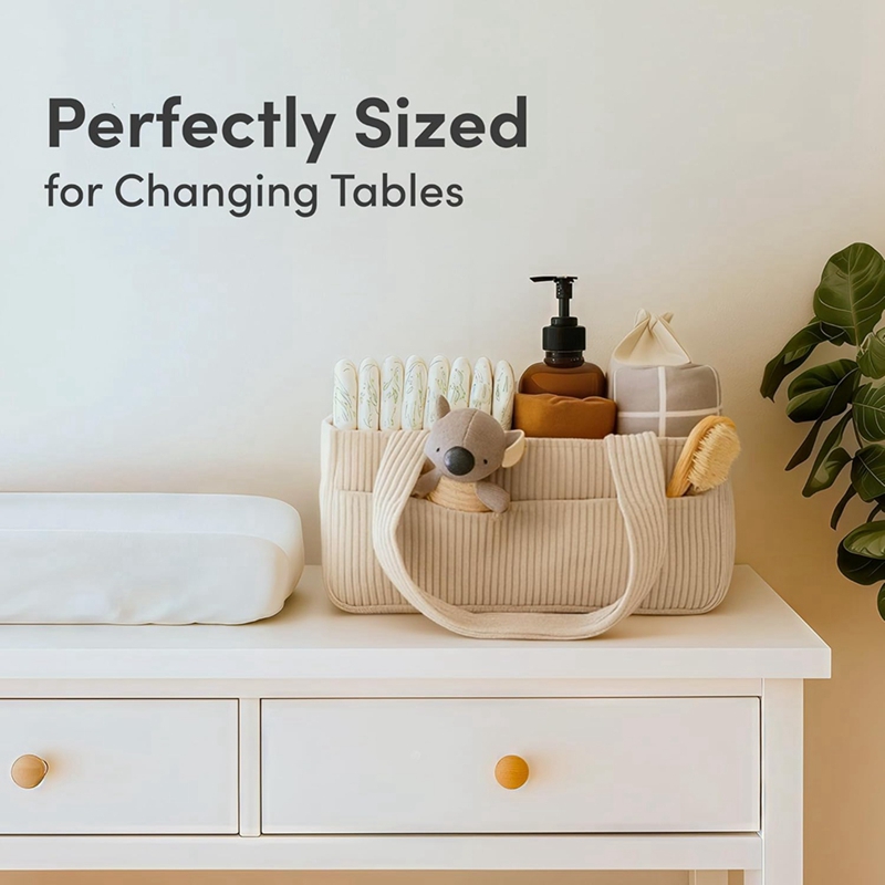 Organizador de Fraldas para Tr - Baby Nursery Essentials avaliação e preço