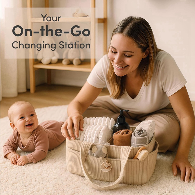 Organizador de Fraldas para Tr - Baby Nursery Essentials avaliação e preço