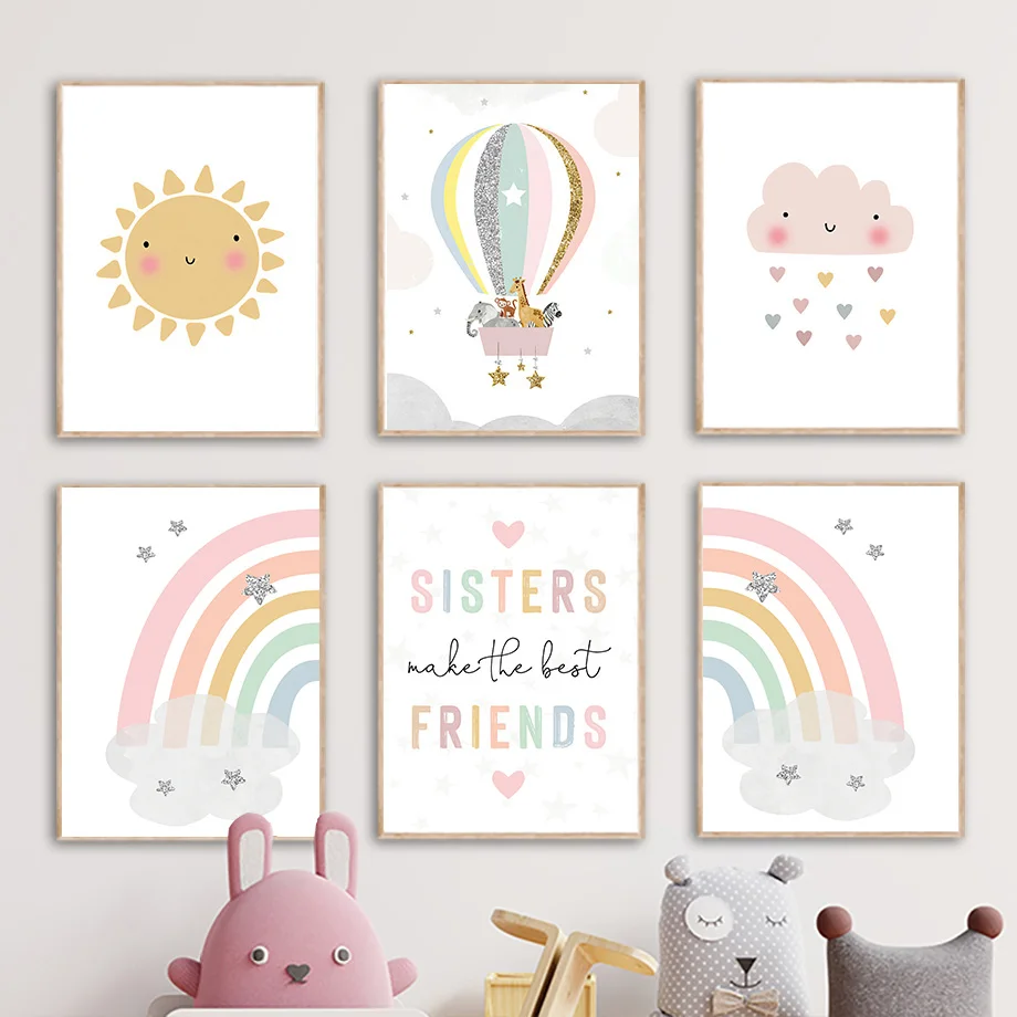 Pôsteres e impressões nórdicas - Baby Nursery Needs avaliação e preço