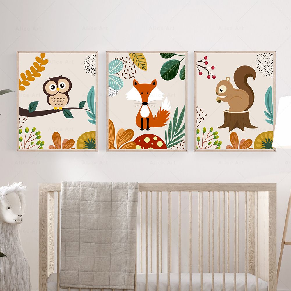 Pôsteres Botânicos Boho com Ma - Baby Nursery Posters avaliação e preço