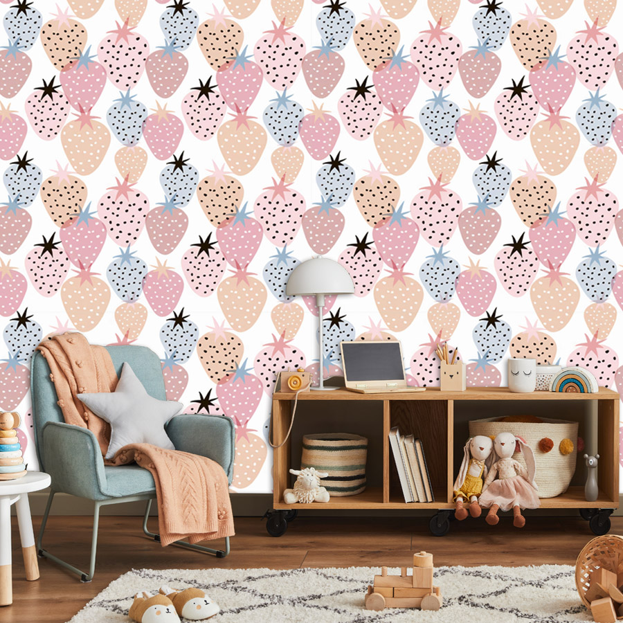Papel de Parede Adesivo com Es - Baby Nursery Mural Wallpaper avaliação e preço