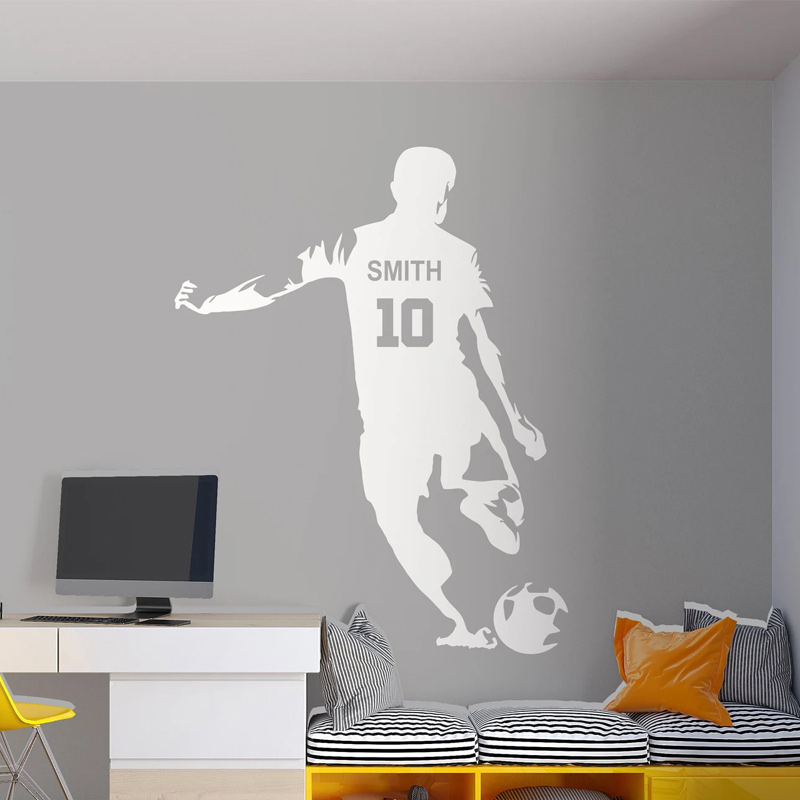 Nome e número do jogador de fu - Baby Nursery Decals avaliação e preço