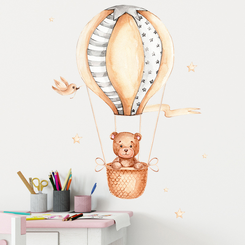 Adesivos de Parede de Balão de - Baby Nursery Hot Air Balloon avaliação e preço