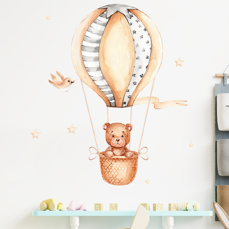 Adesivos de Parede de Balão de - Baby Nursery Hot Air Balloon avaliação e preço