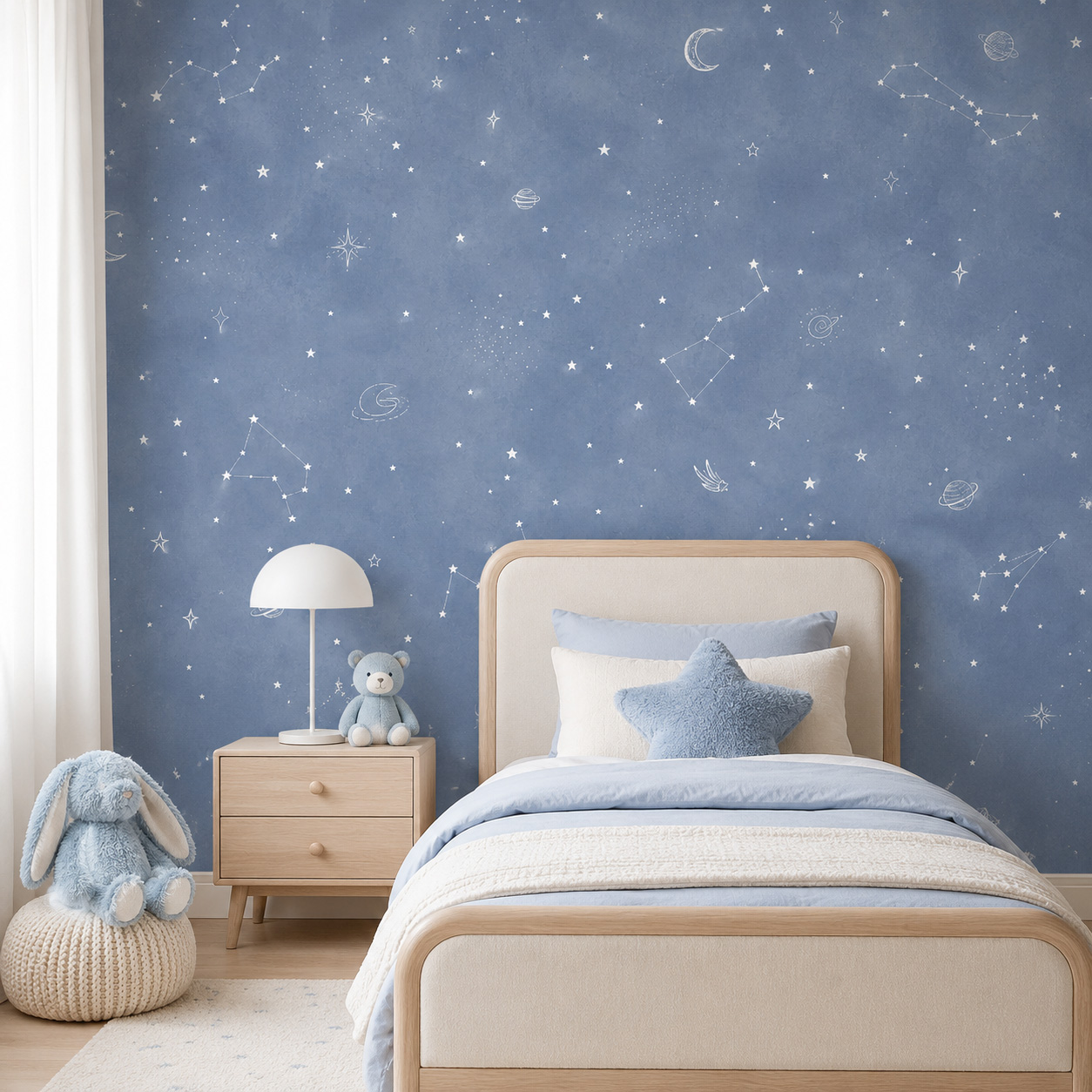 Papel de Parede Autoadesivo Cé - Baby Nursery Mural Wallpaper avaliação e preço