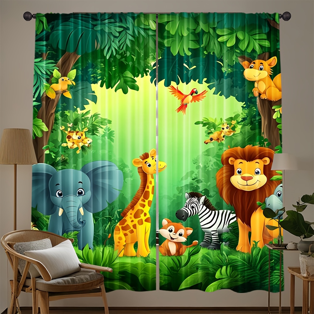 2 Cortinas de Animais em Estil - Baby Nursery In Hospital avaliação e preço