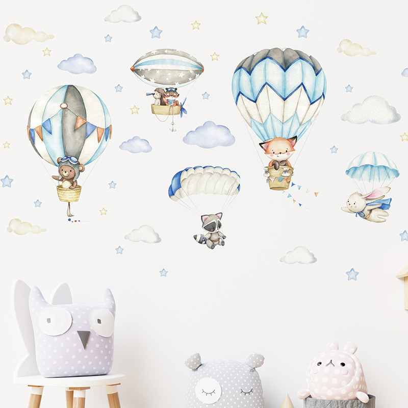 Adesivos de parede com balão d - Baby Nursery Needs avaliação e preço