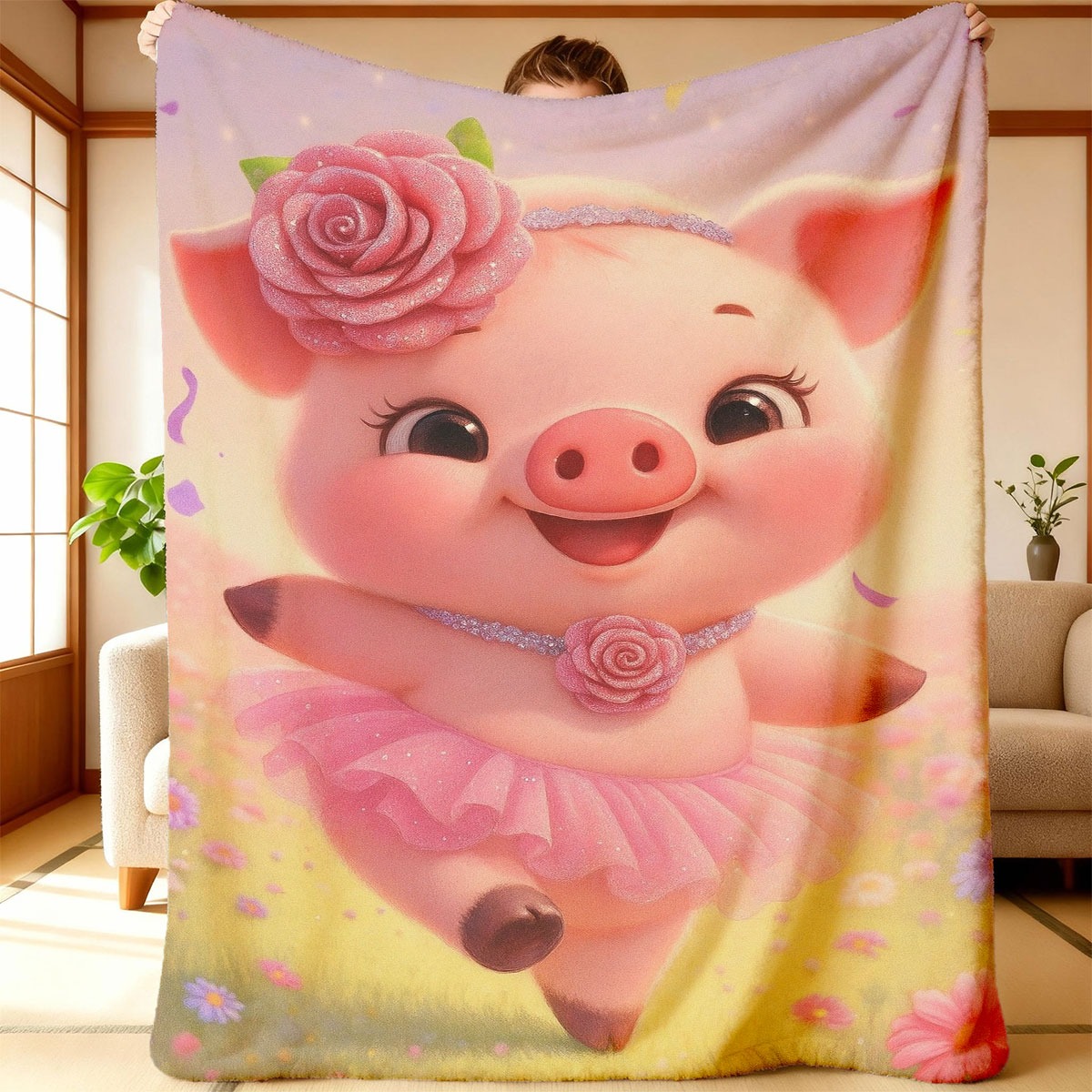 Manta de Flanela com Ilustraçã - Baby Nursery In Hospital avaliação e preço