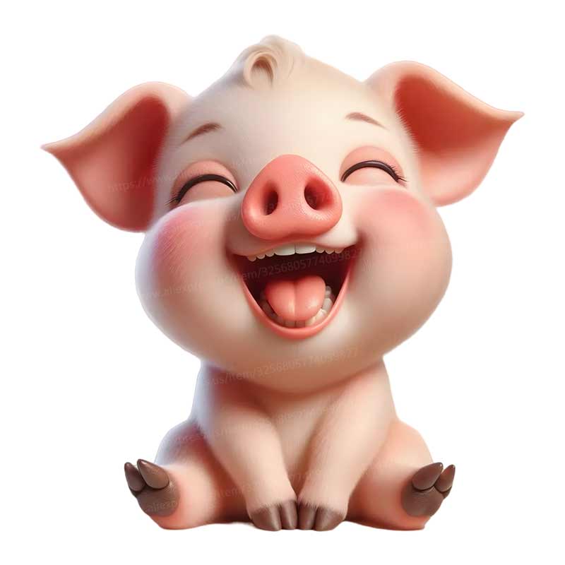 Adesivo de Parede de Porquinho - Baby Nursery Mural Wallpaper avaliação e preço