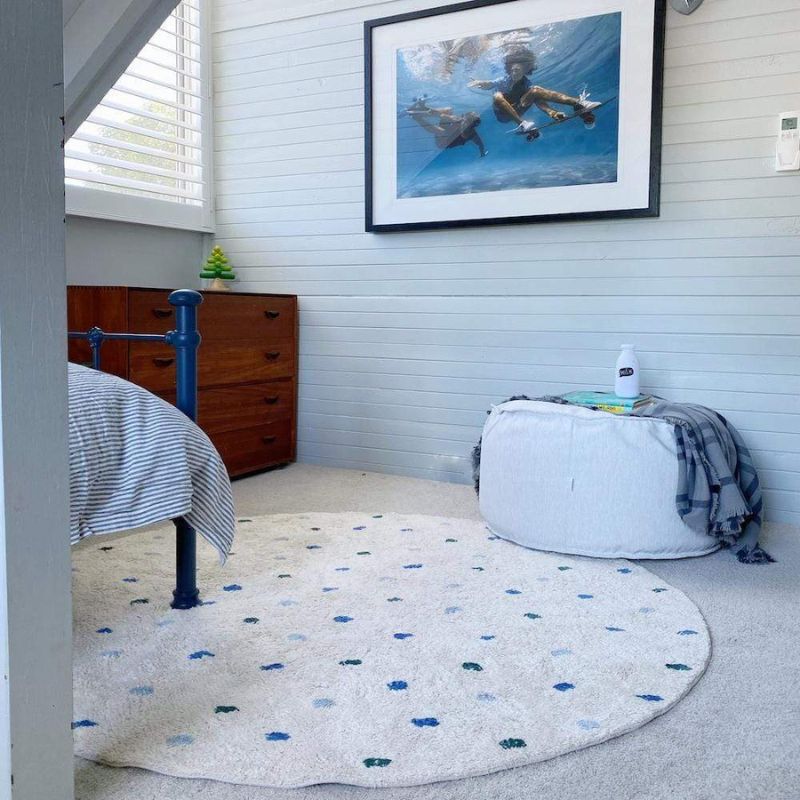 Tapete Fofo Redondo para Crian - Baby Nursery Fabric avaliação e preço