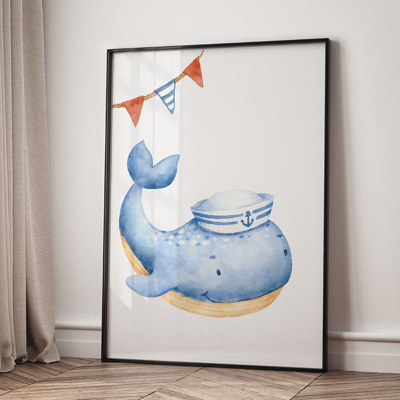 Pôsteres e impressões náuticas - Baby Nursery Posters avaliação e preço