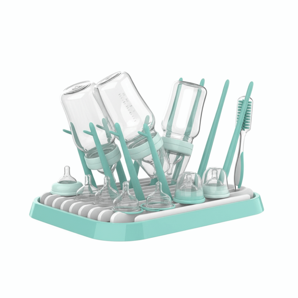 Rack de secagem de garrafa de  - Baby Nursery Essentials avaliação e preço
