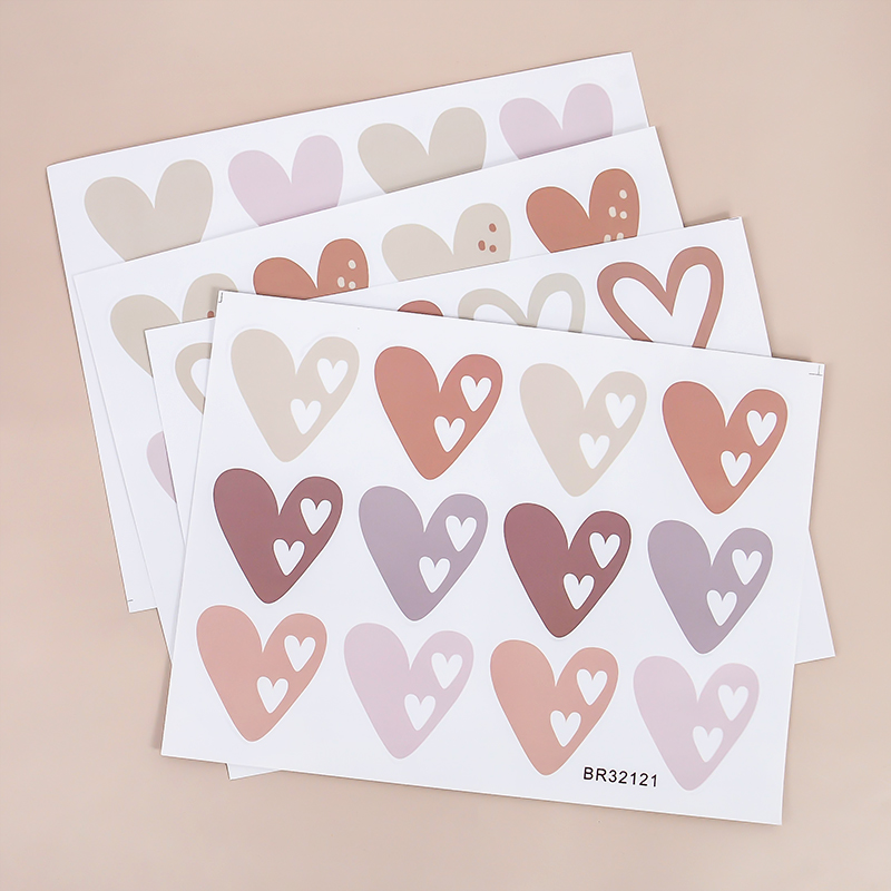 Adesivo de Parede Lovely Heart - Baby Nursery Mural Wallpaper avaliação e preço