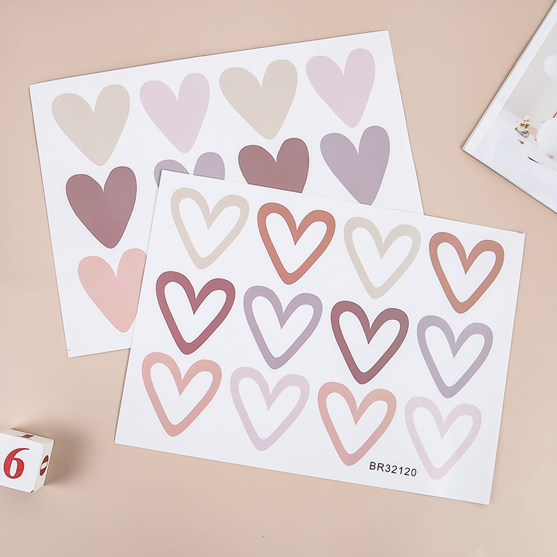 Adesivo de Parede Lovely Heart - Baby Nursery Mural Wallpaper avaliação e preço