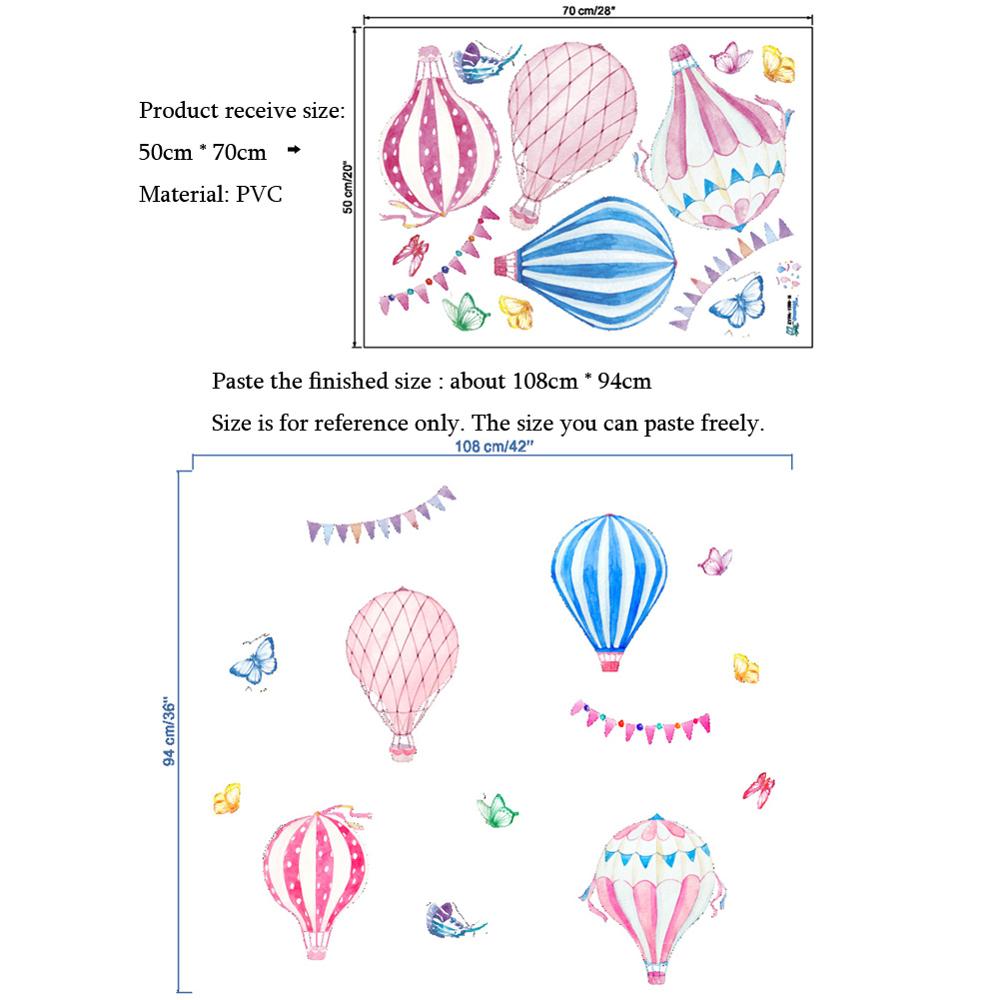 Adesivo de Parede de Balão de  - Baby Nursery Hot Air Balloon avaliação e preço