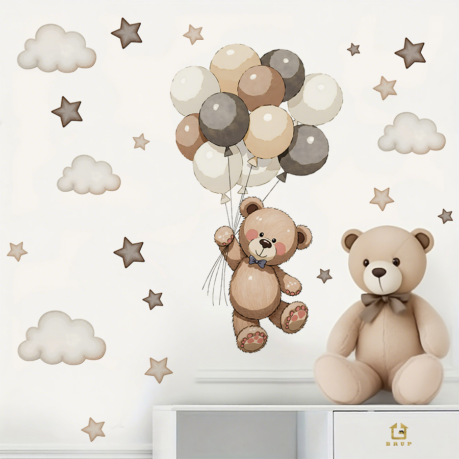 Adoráveis decalques de parede  - Baby Nursery Needs avaliação e preço