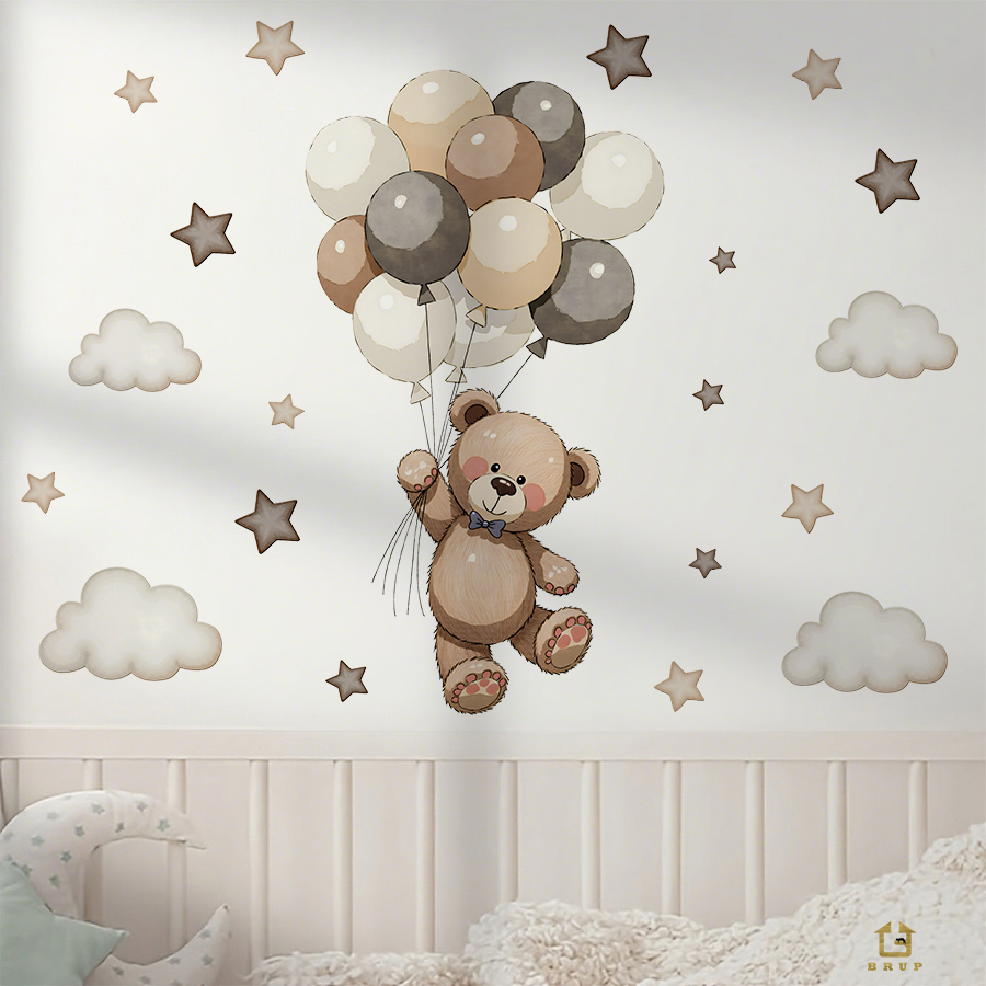 Adoráveis decalques de parede  - Baby Nursery Needs avaliação e preço