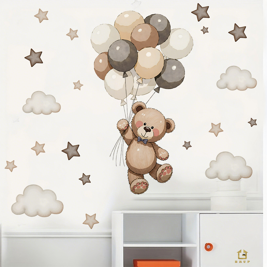 Adoráveis decalques de parede  - Baby Nursery Needs avaliação e preço