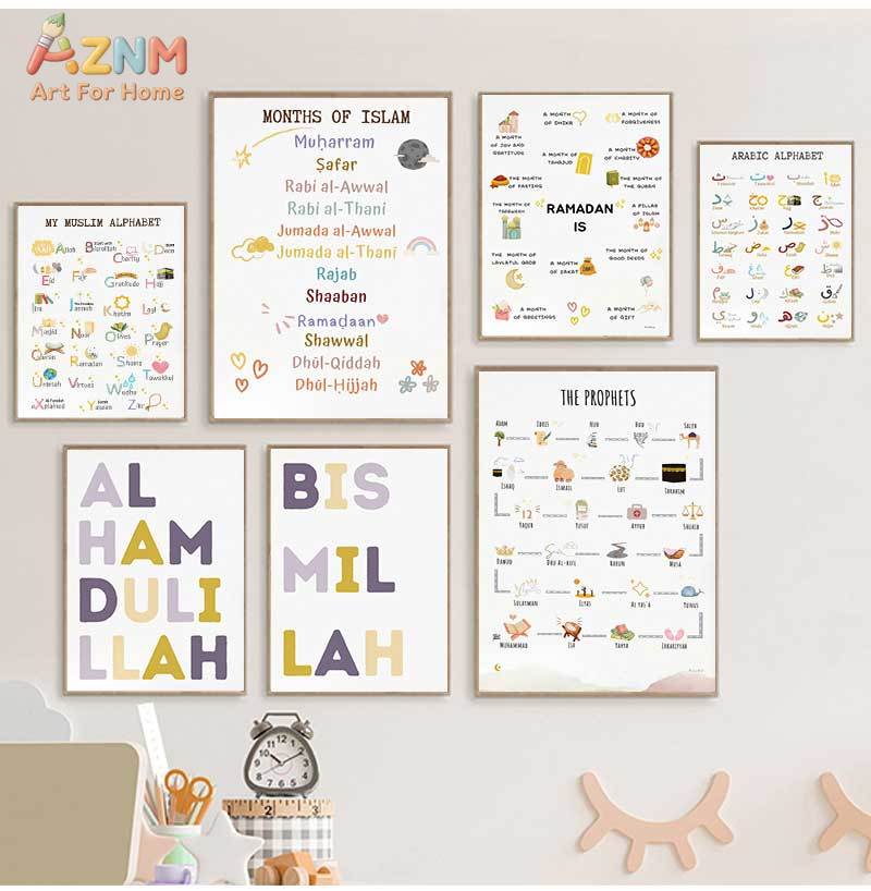 Arte de Parede Personalizada p - Baby Nursery Posters avaliação e preço