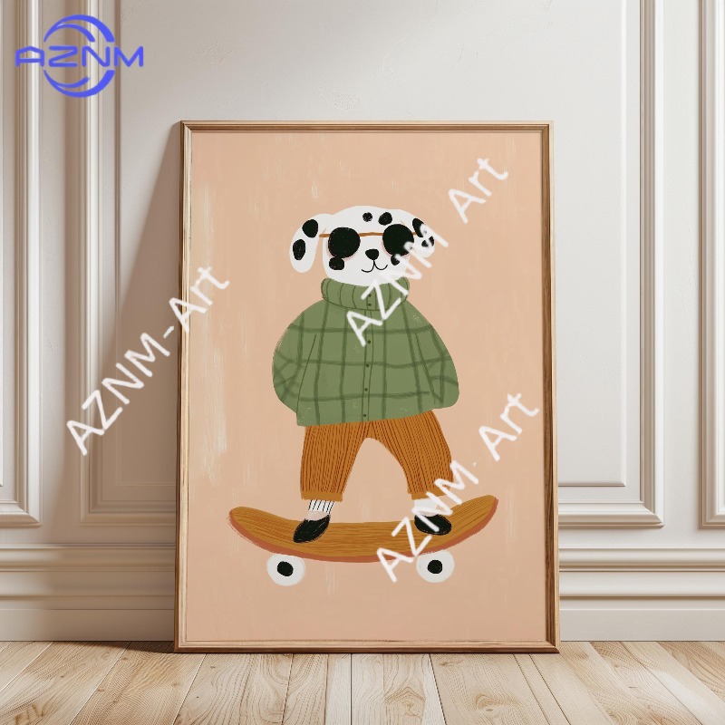 Pôster Engraçado de Animais Sk - Baby Nursery Needs avaliação e preço