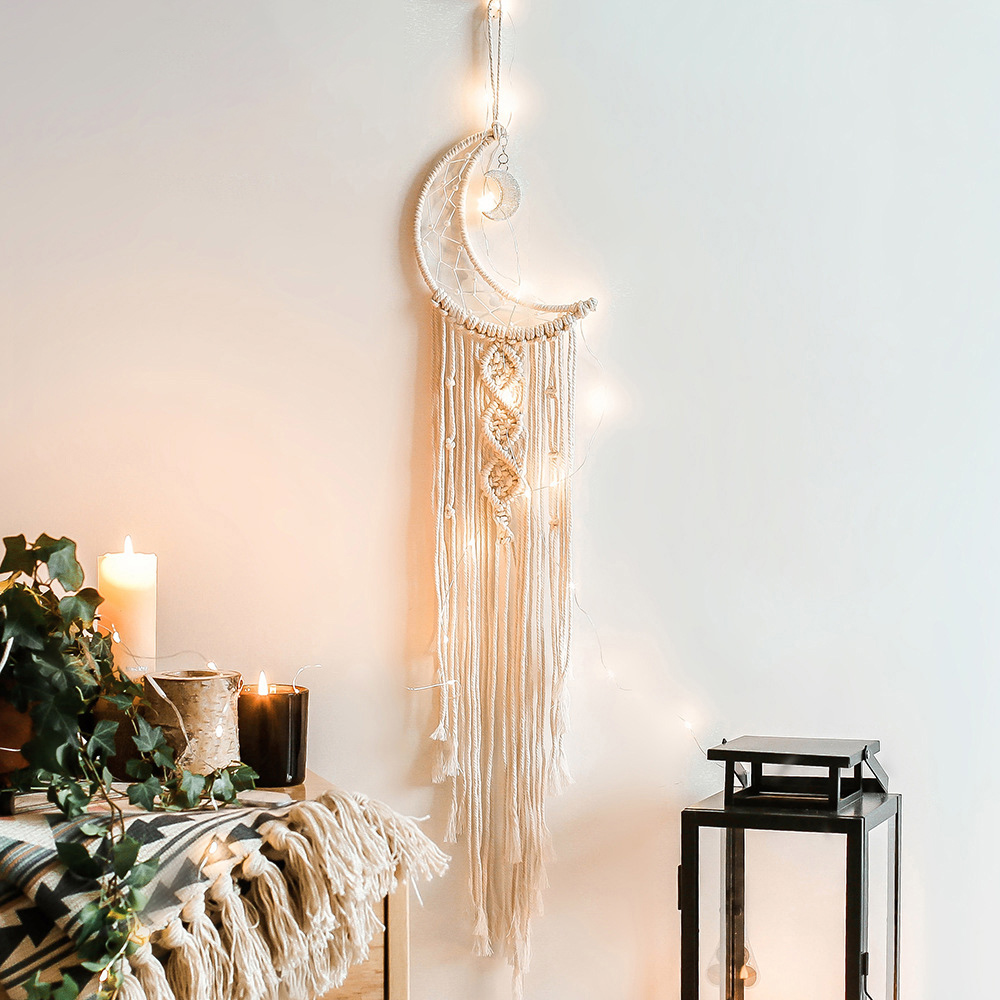 Macrame sonho apanhador boho d - Baby Nursery Needs avaliação e preço