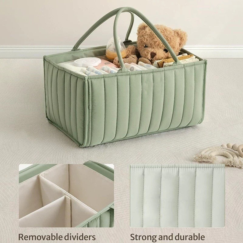 Cesto Organizador de Fraldas p - Baby Nursery Essentials avaliação e preço
