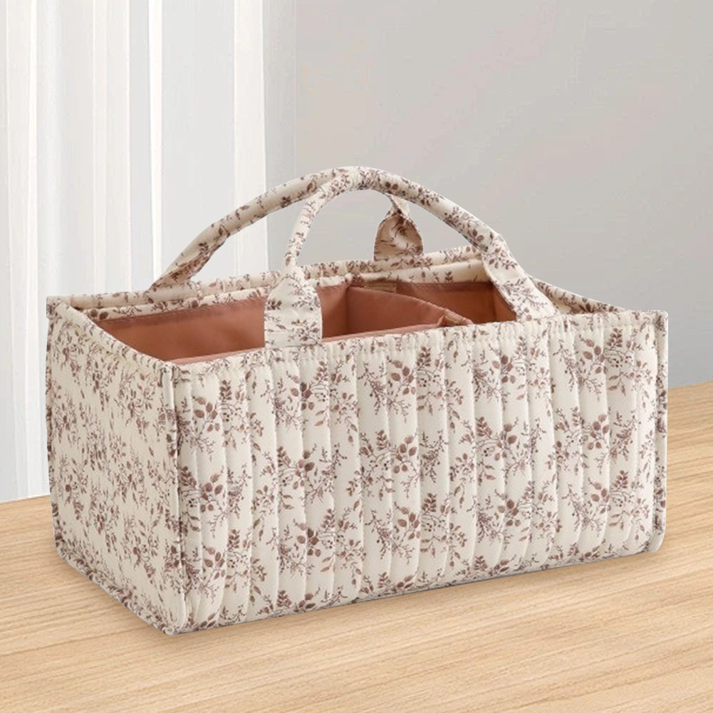 Organizador de Fraldas Floral  - Baby Nursery Essentials avaliação e preço