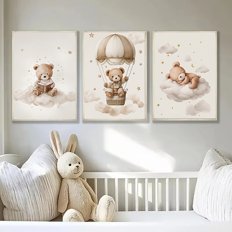 3 pçs/set boêmio urso de pelúc - Baby Nursery Needs avaliação e preço
